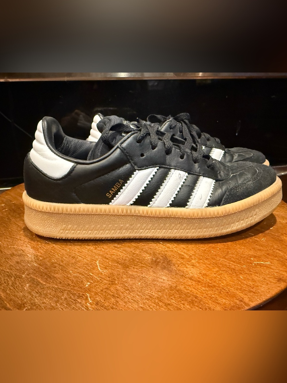 adidas Samba Black White Gum Women's Sneakers